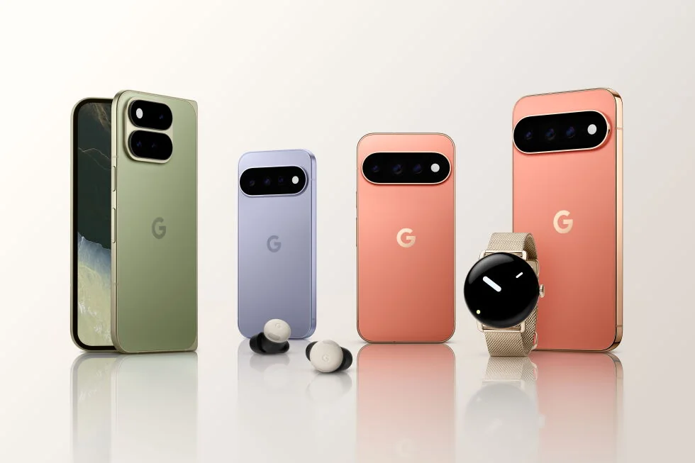 Google muestra nuevos teléfonos Pixel con cámaras más pequeñas y más herramientas de IA.