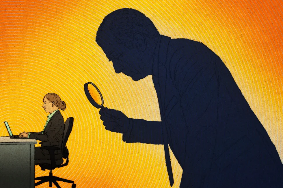 Tu jefe puede verte en el trabajo. Sabes cómo.