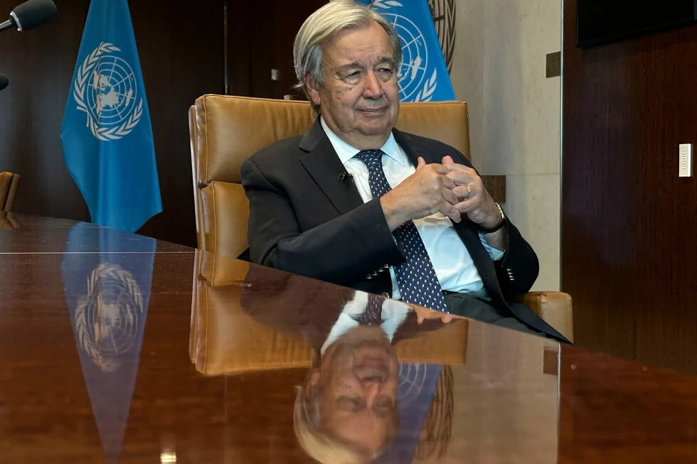El jefe de la ONU deja el trabajo, el mundo tiene grandes problemas, él habla de un camino a seguir