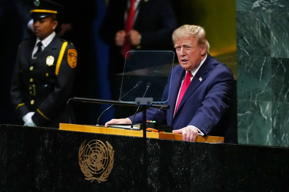 Trump sagt bei der UN zu den Staatschefs: Er hatte recht, den Krieg mit Iran zu beginnen